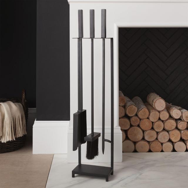 Black Fireplace Tools