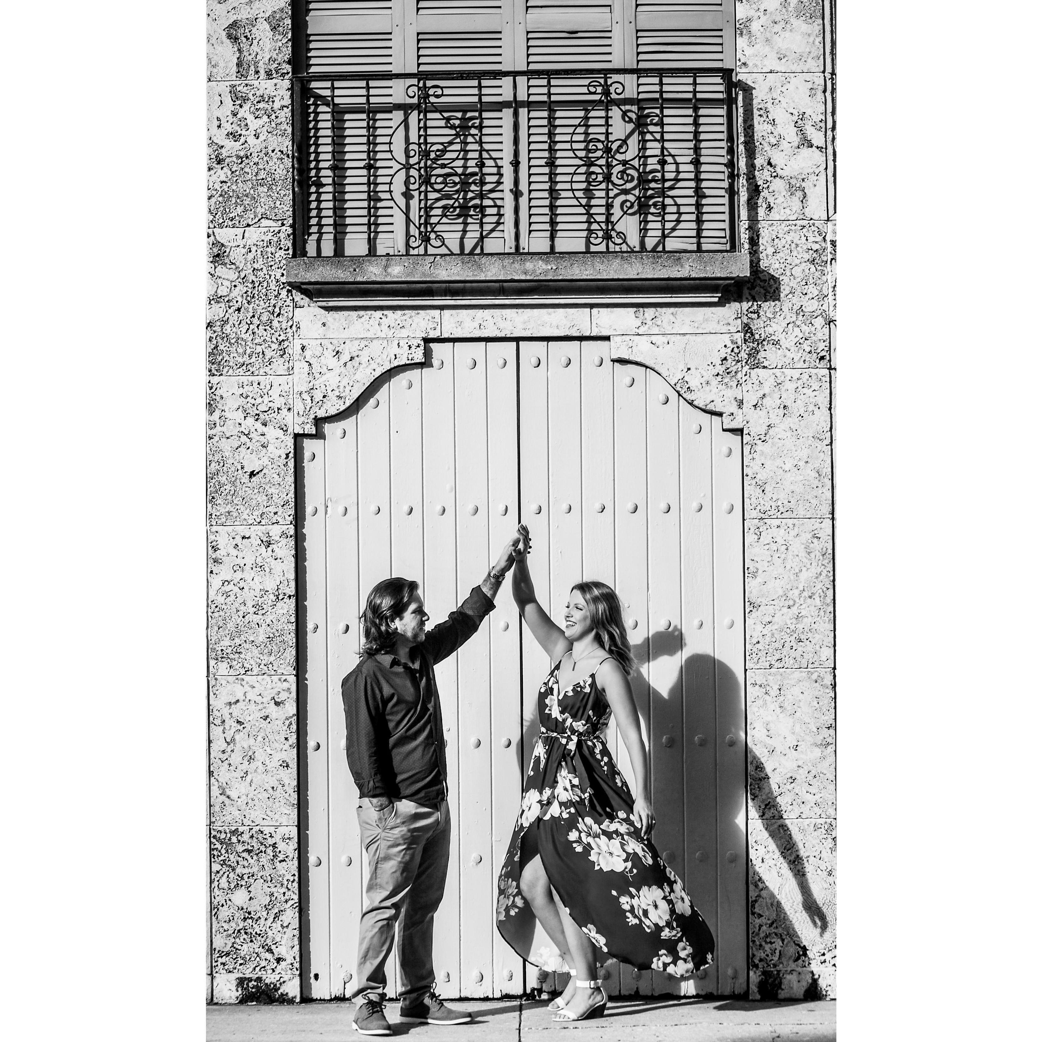 Engagement Photos on Las Olas Blvd in Ft. Lauderdale, FL!