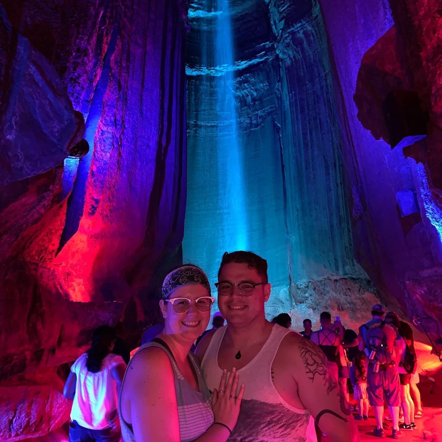 Birthday fun at Ruby Falls!