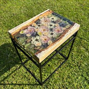 Wedding flower custom resin table(s)