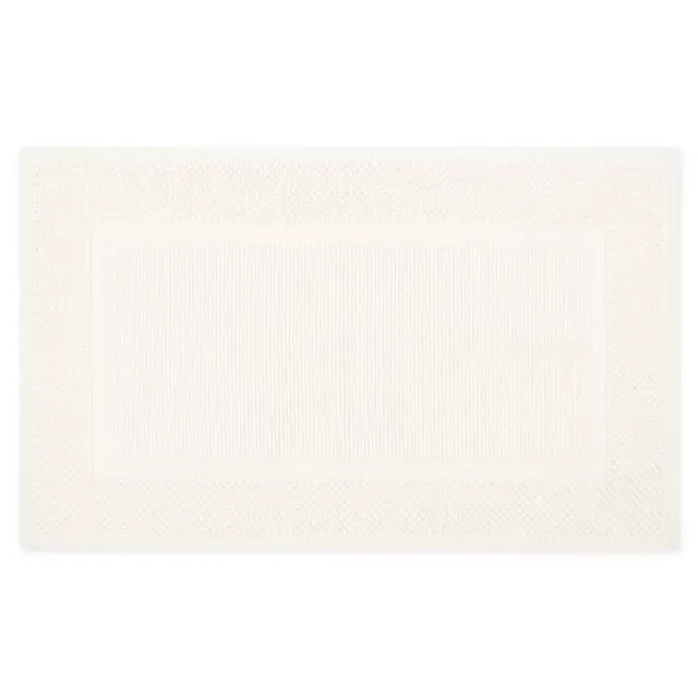 Nestwell™ 20" x 33" Flat Weave Bath Rug in Vanilla