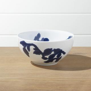 Indigo Vine Cereal Bowl, Set of 4