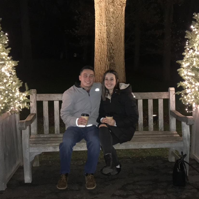 Our first photo together!