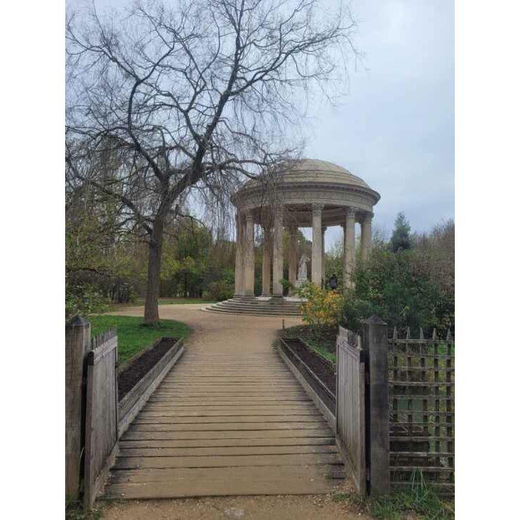 Where Wes actually proposed - The Temple of Love at Marie Antoinette's palace