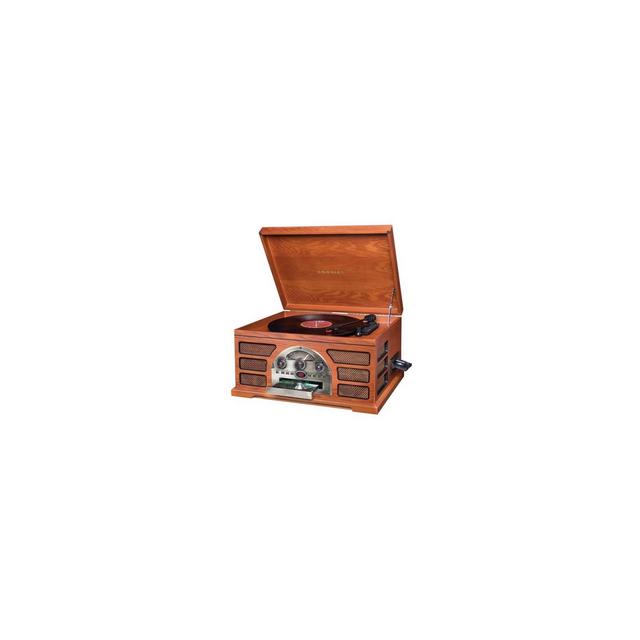 Crosley Rochester 5 in 1 Entertainment Center - Paprika (CR66D-PA)