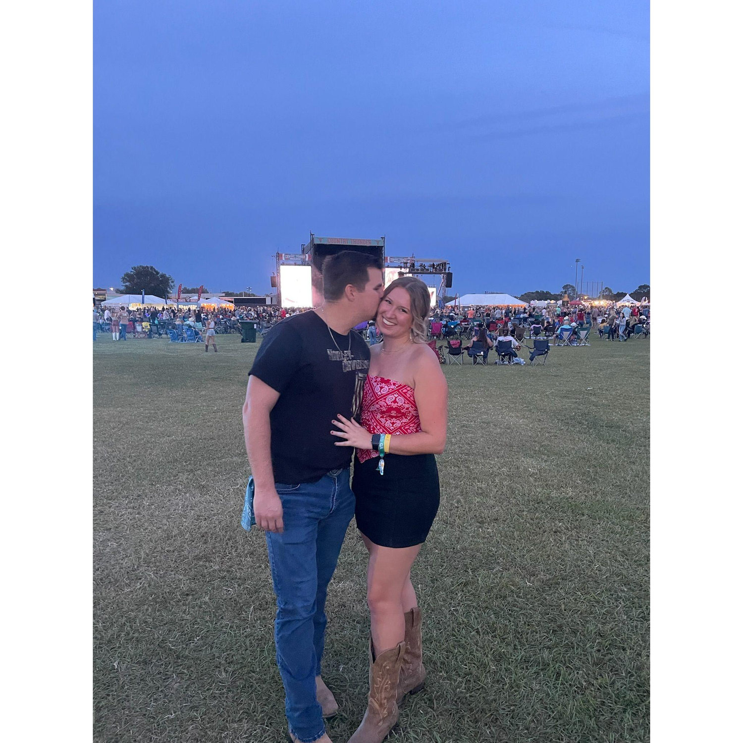 "You got me high on kisses, you got me missin' signs, hard lookin' left when my world is on my right!" -Cole Swindell & Bradley Falcone