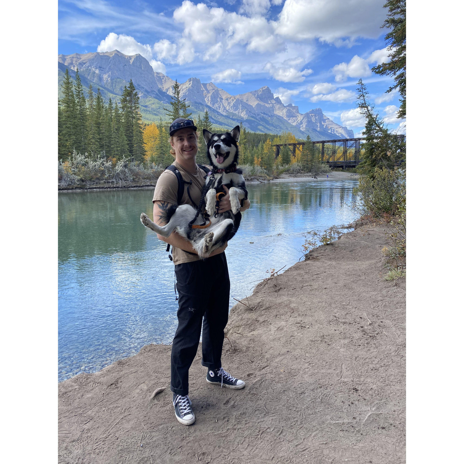 a boy and his #1 girl, canmore