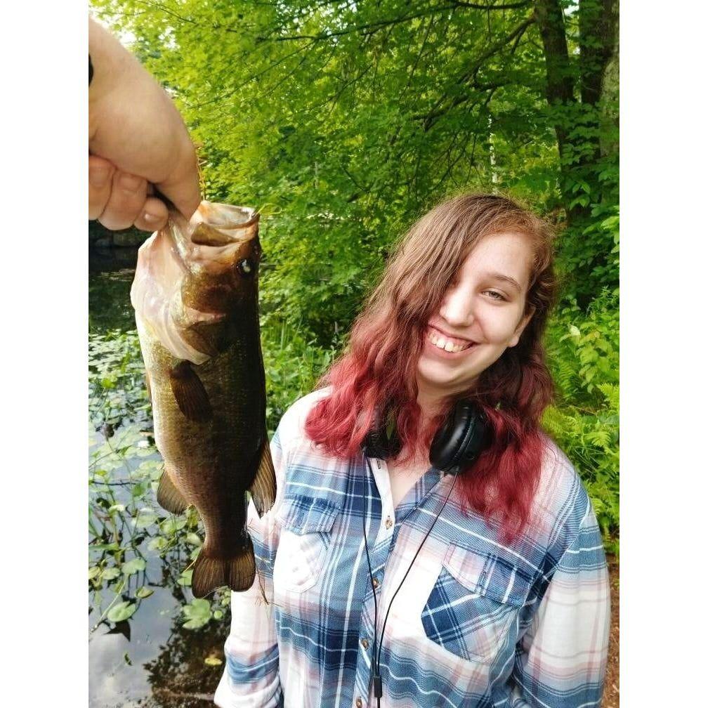 Tyler took my sister Sara on a brother and sister date to go fishing