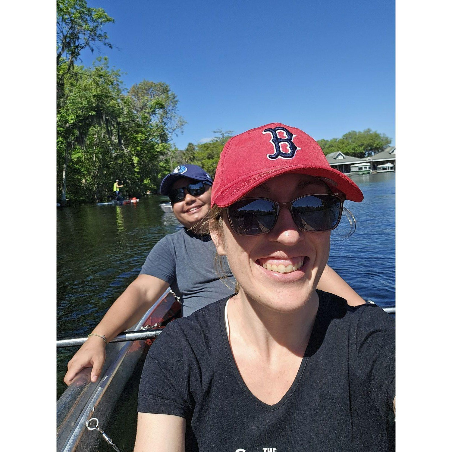 Kayaking with manatees. Crystal River, FL. March 2024