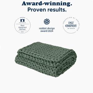 Bearaby® Weighted Blanket - 100% Cotton Knitted Weighted Blanket