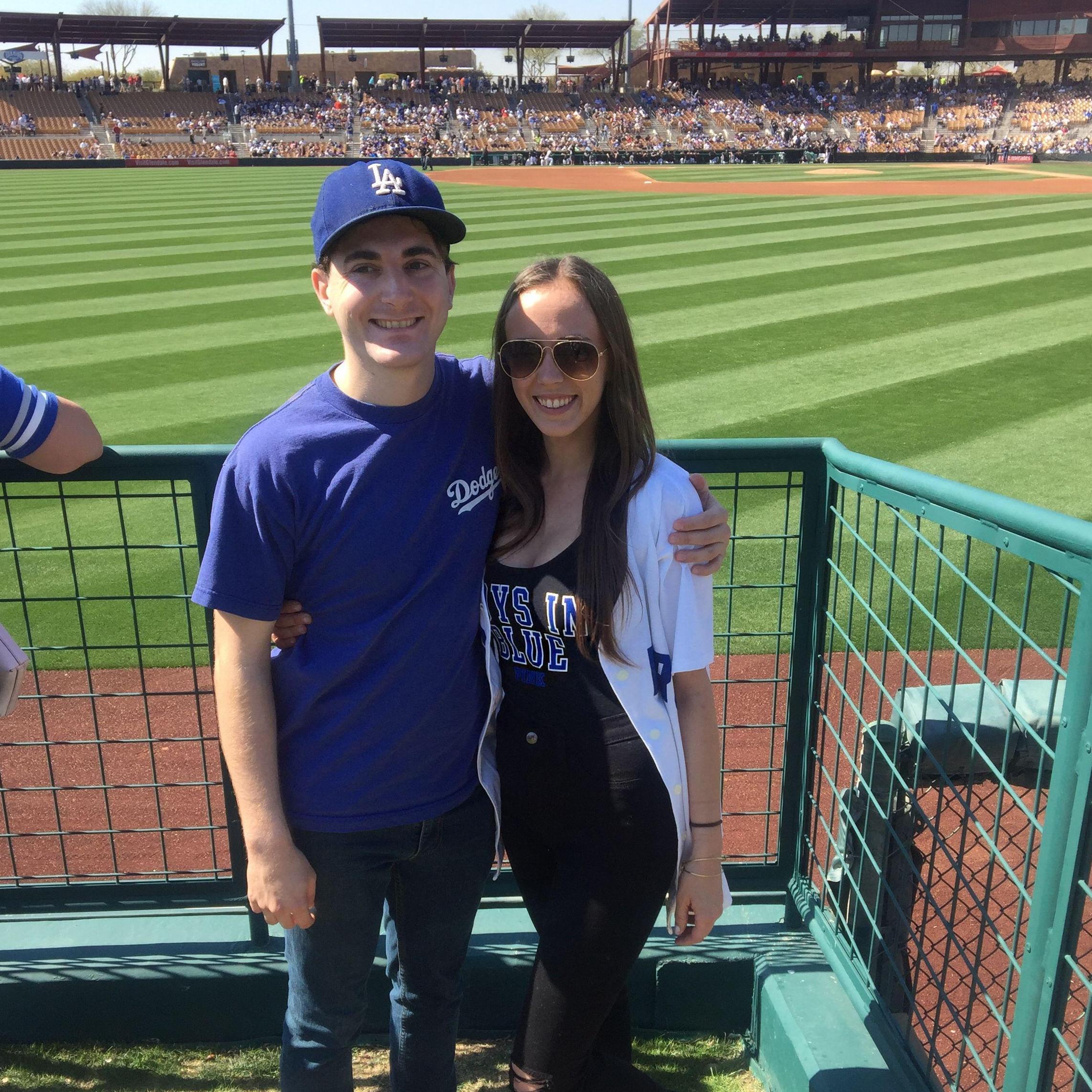 March 2018- Dodgers Spring Training
