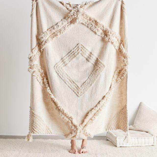 Aden Tufted Throw Blanket