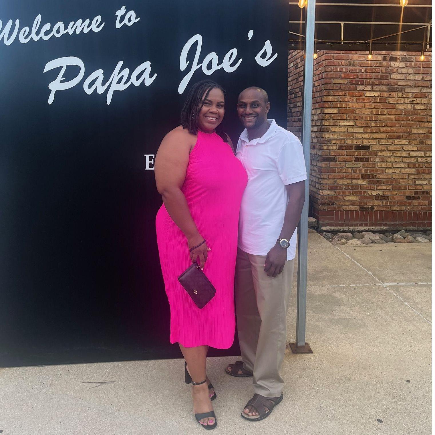 A night on the town, celebrating our anniversary, was pure joy