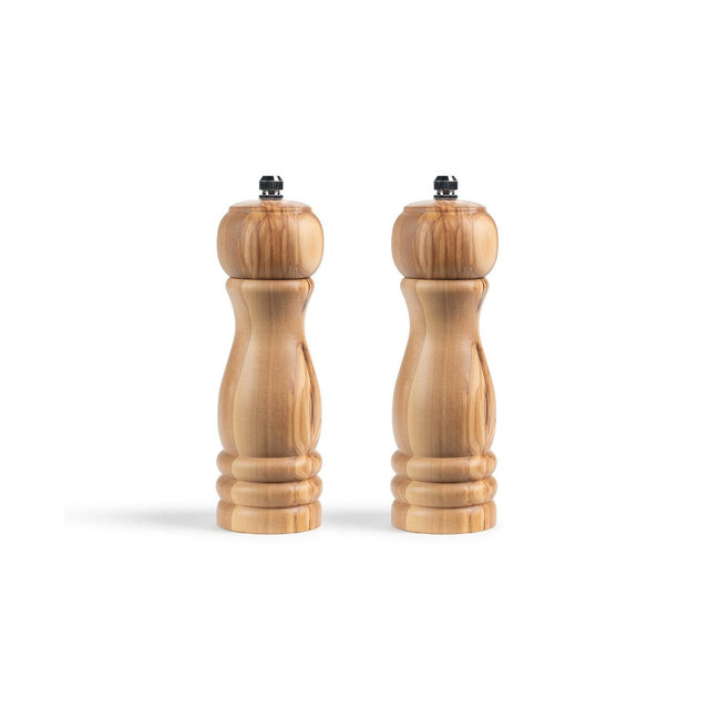Cat Cora Olivewood 2-Piece Salt and Pepper Mill Gift Set