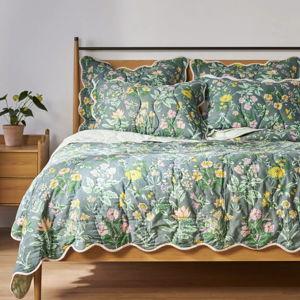 Iluka Cotton Printed Floral Quilt
