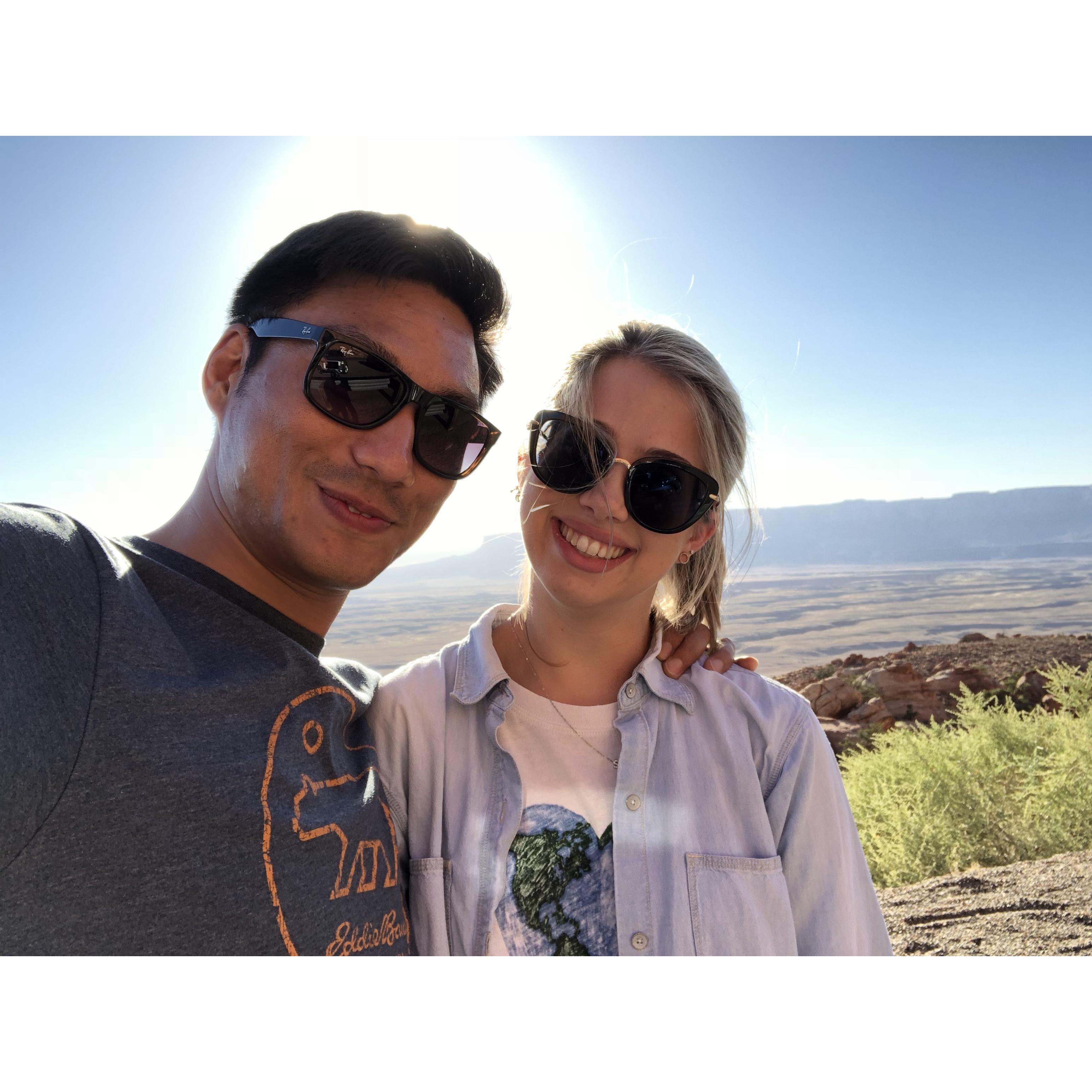 On our way to Zion National Park!