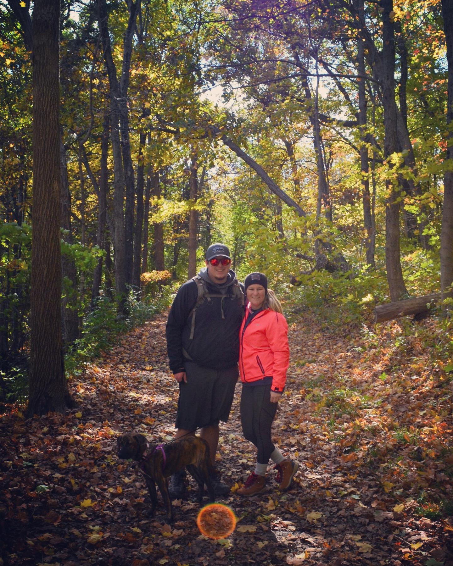 Hiking at Matthiessen State Park