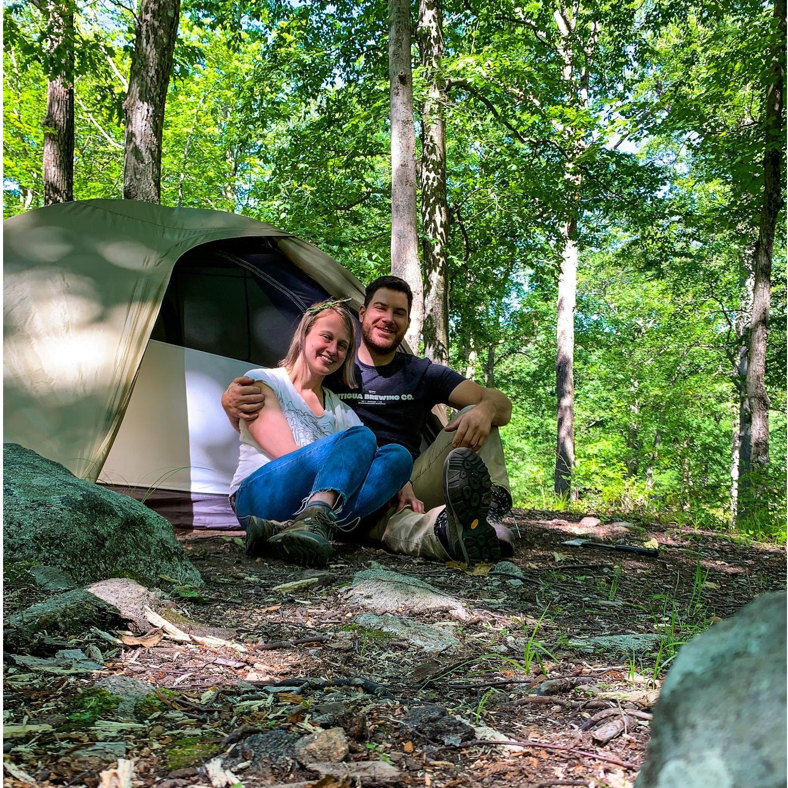 Our First Camping Trip. Harriman State Park.