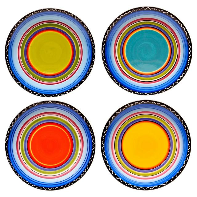 Dinner Plate 11" Tequila Sunrise Set of 4 - Certified International