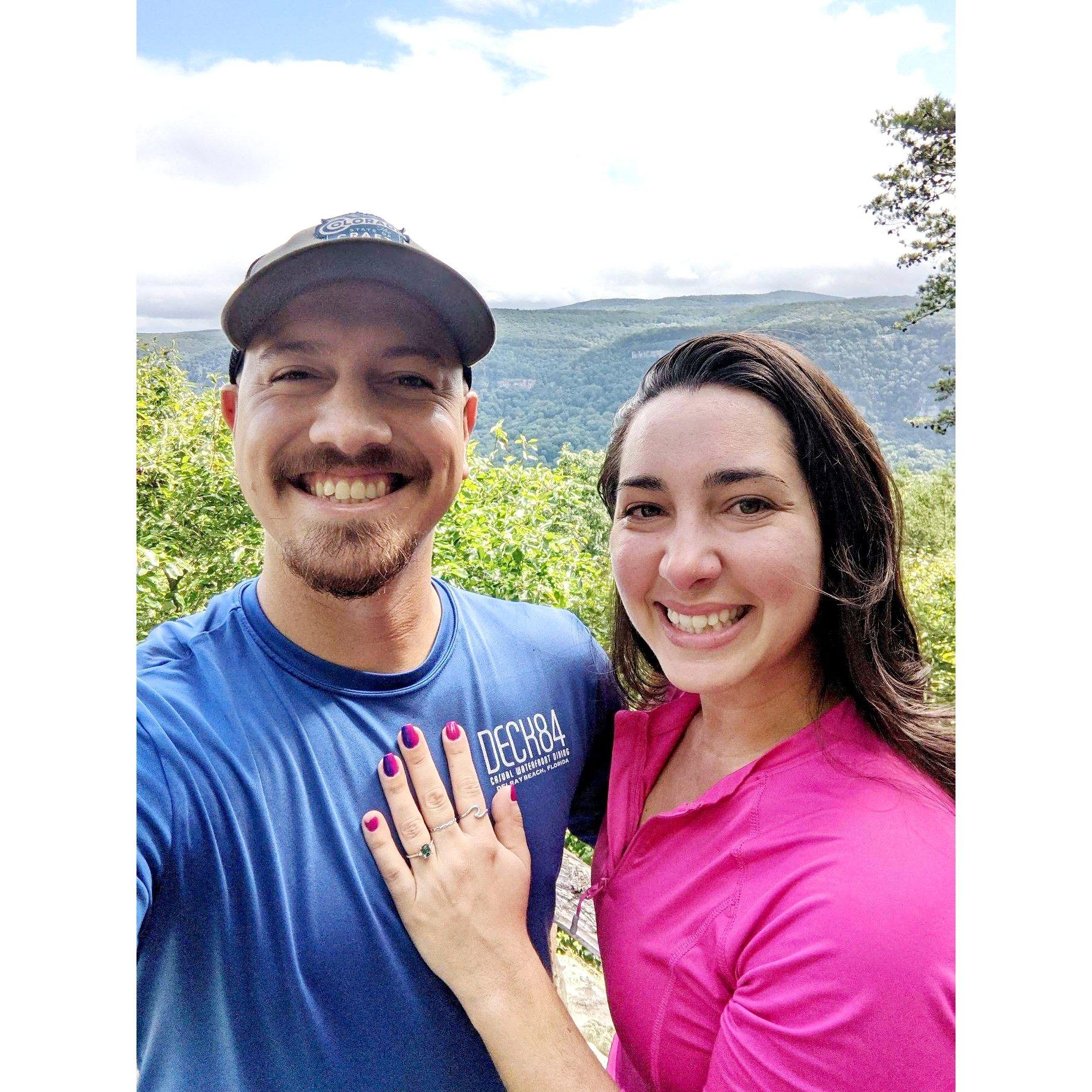 to "she said YES" !!!