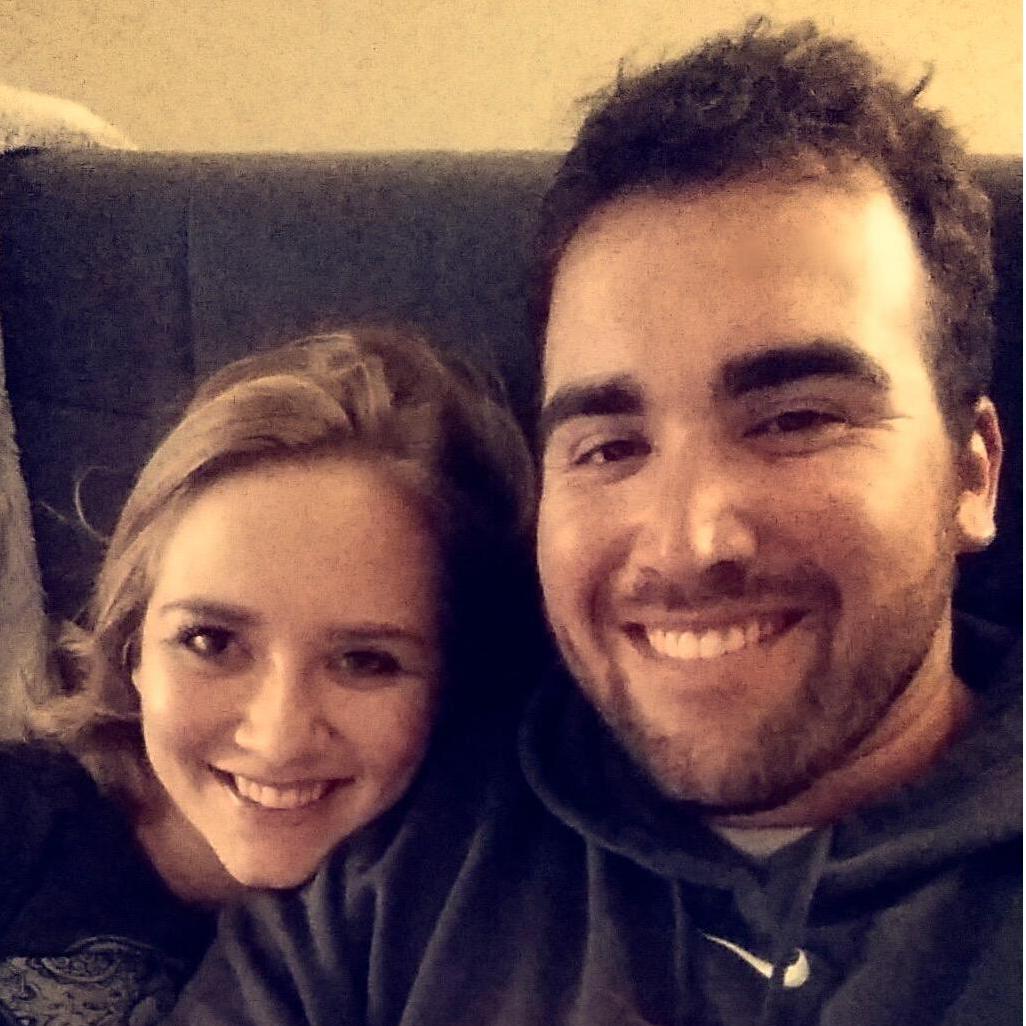 Our first photo together! October 2015