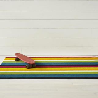 Bold Stripe Shag Doormat