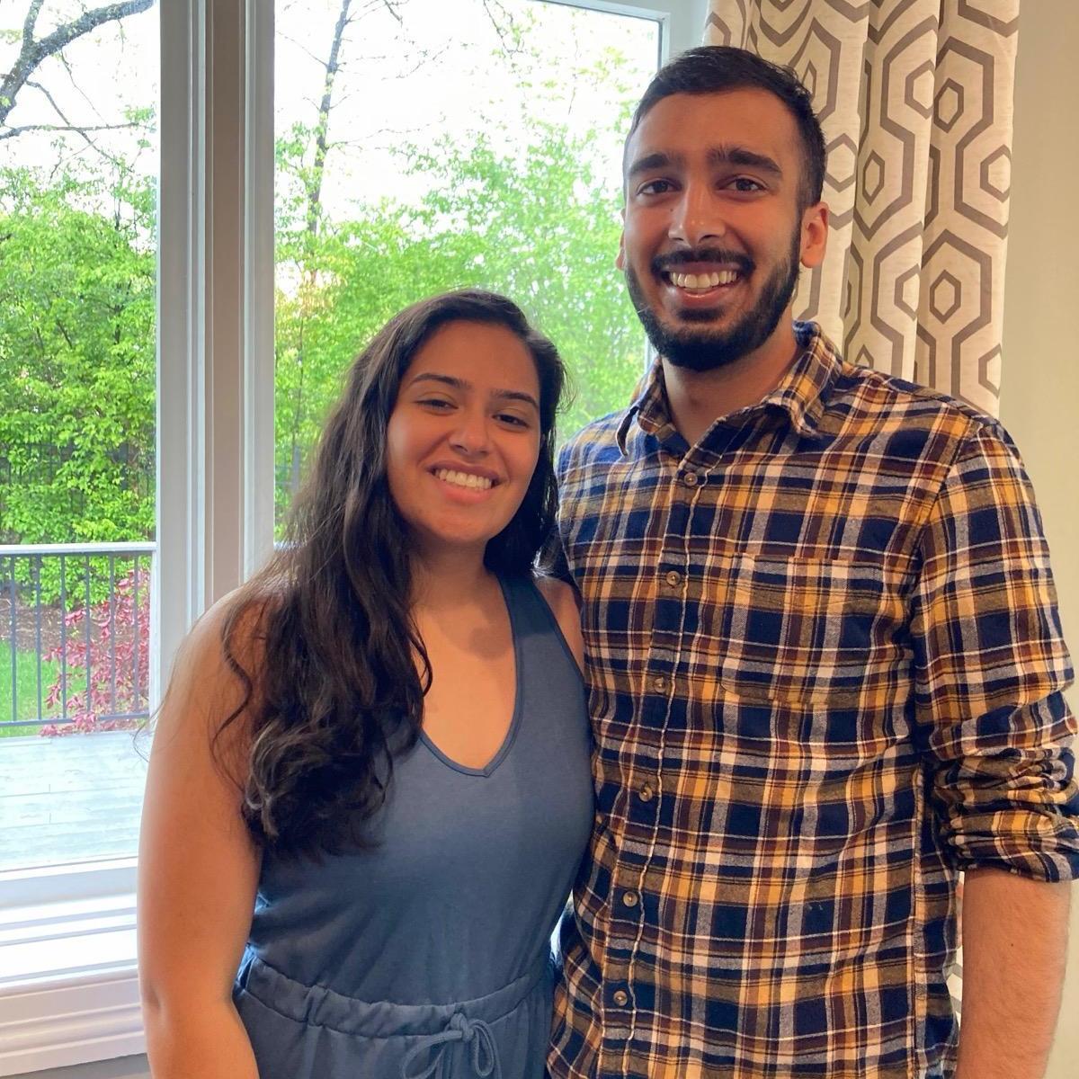 Spending time together in Simran's hometown Chicago