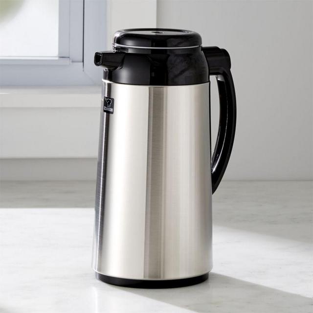 Zojirushi Stainless-Steel Thermal Coffee Carafe - www.crateandbarrel.com