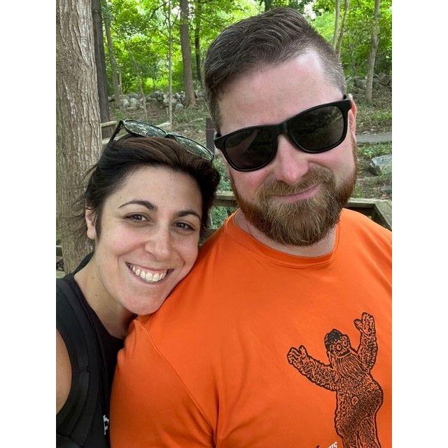 Hiking around at our WEDDING VENUE!! :)
