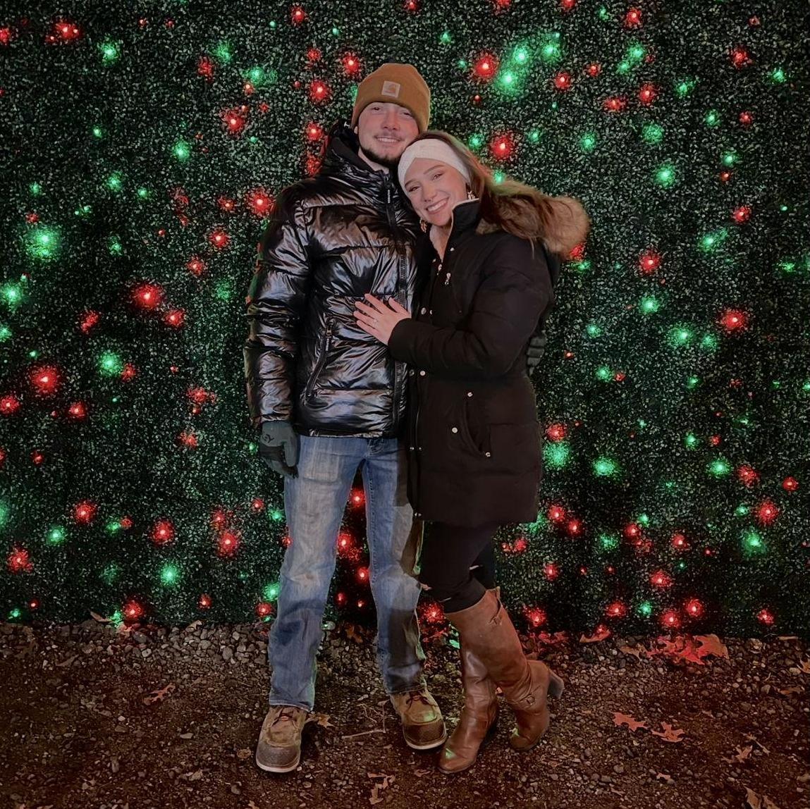 Christmas lights with the family <3