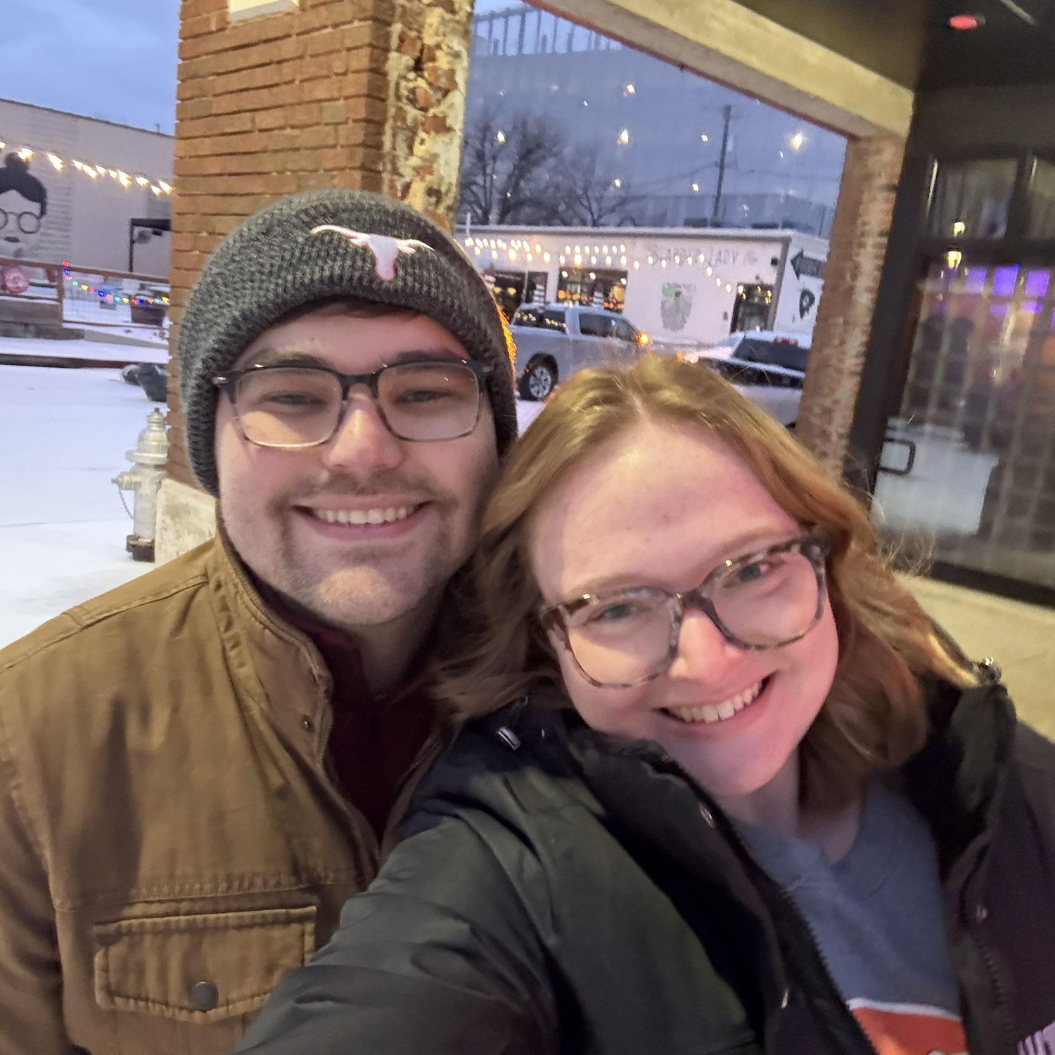 Our first winter storm in FWTX