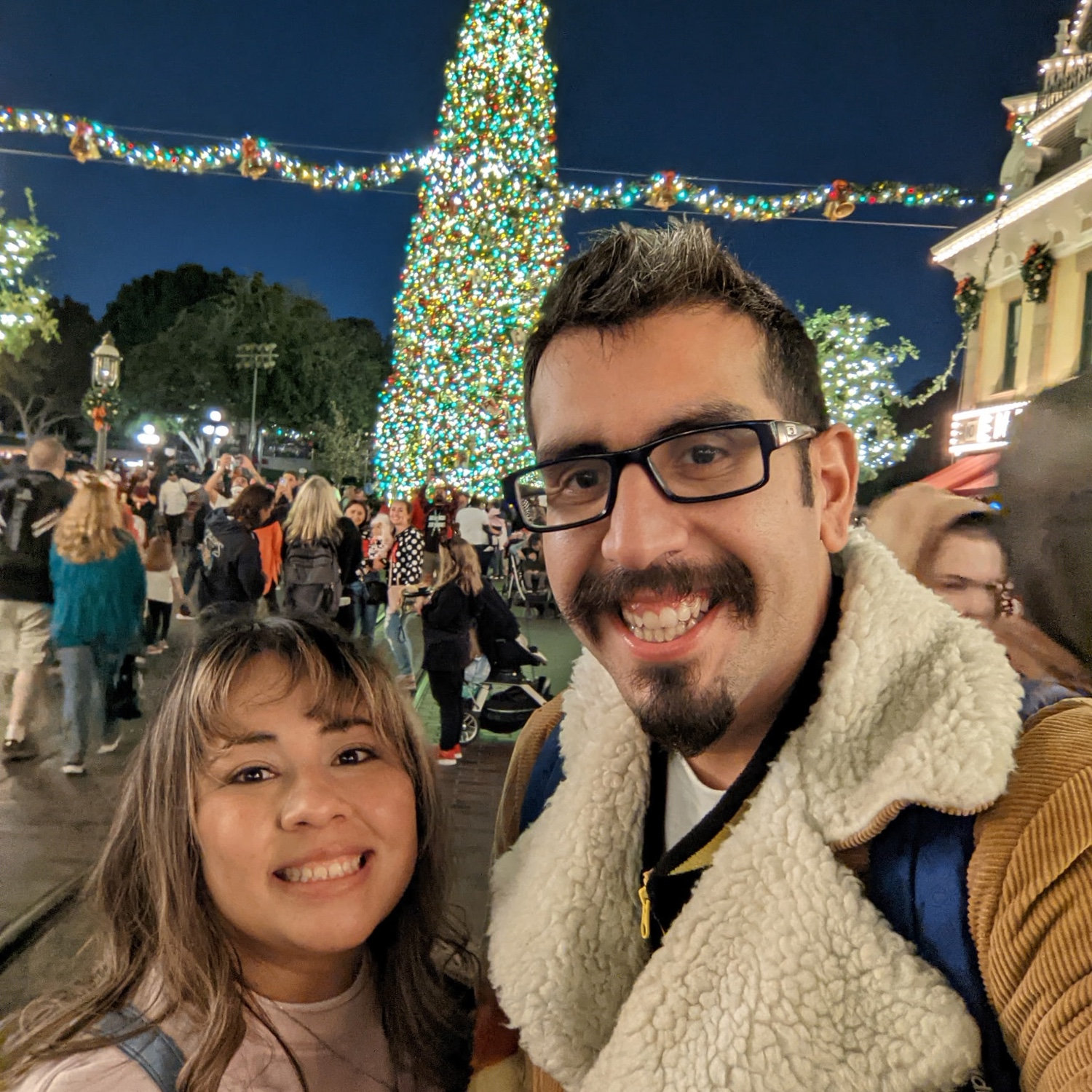 Christmas Time at the happiest place on earth.
