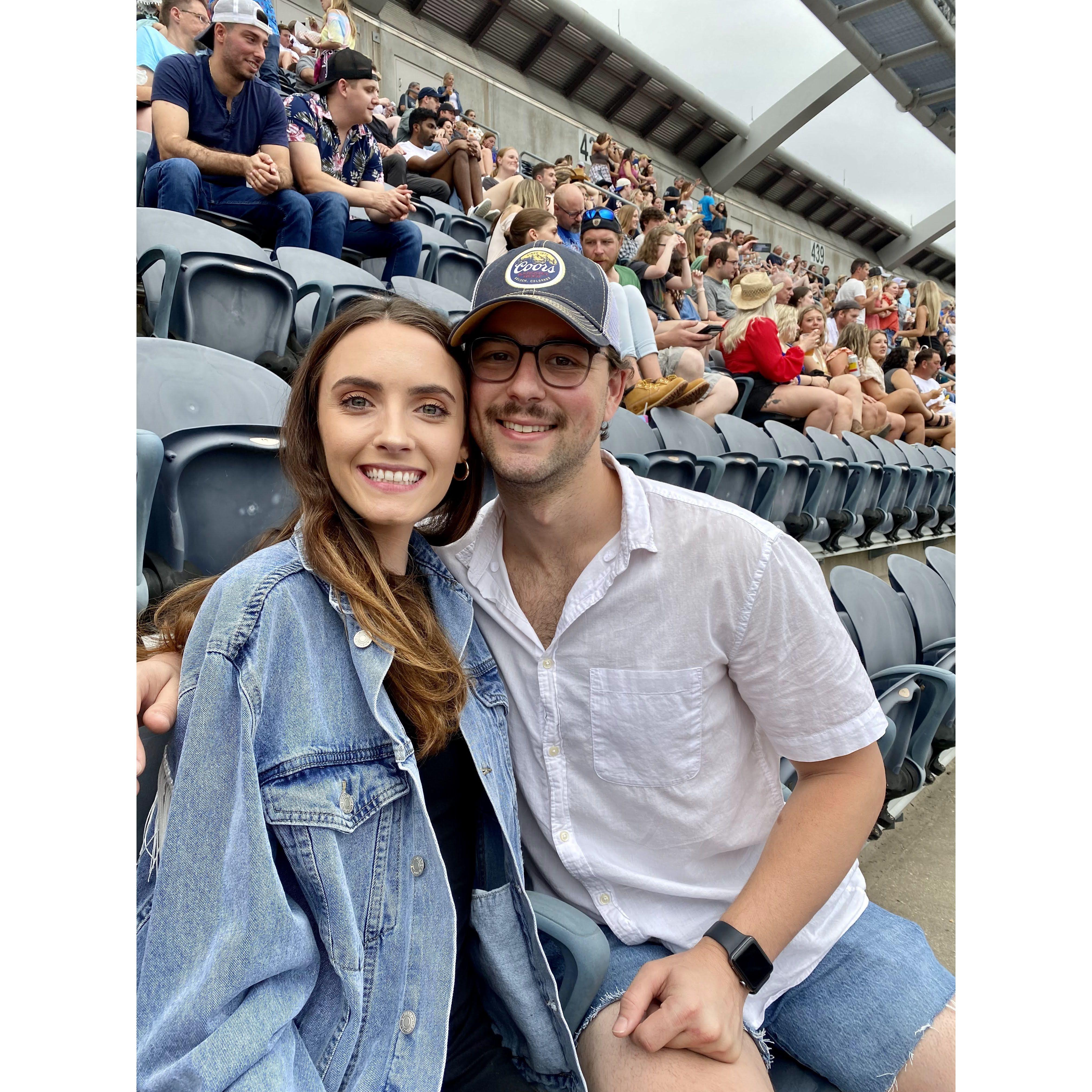 Kenny Chesney concert at Soldier Field