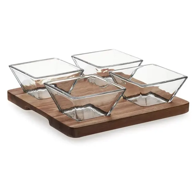 Libbey® Glass Acacia 5-Piece Serving Set