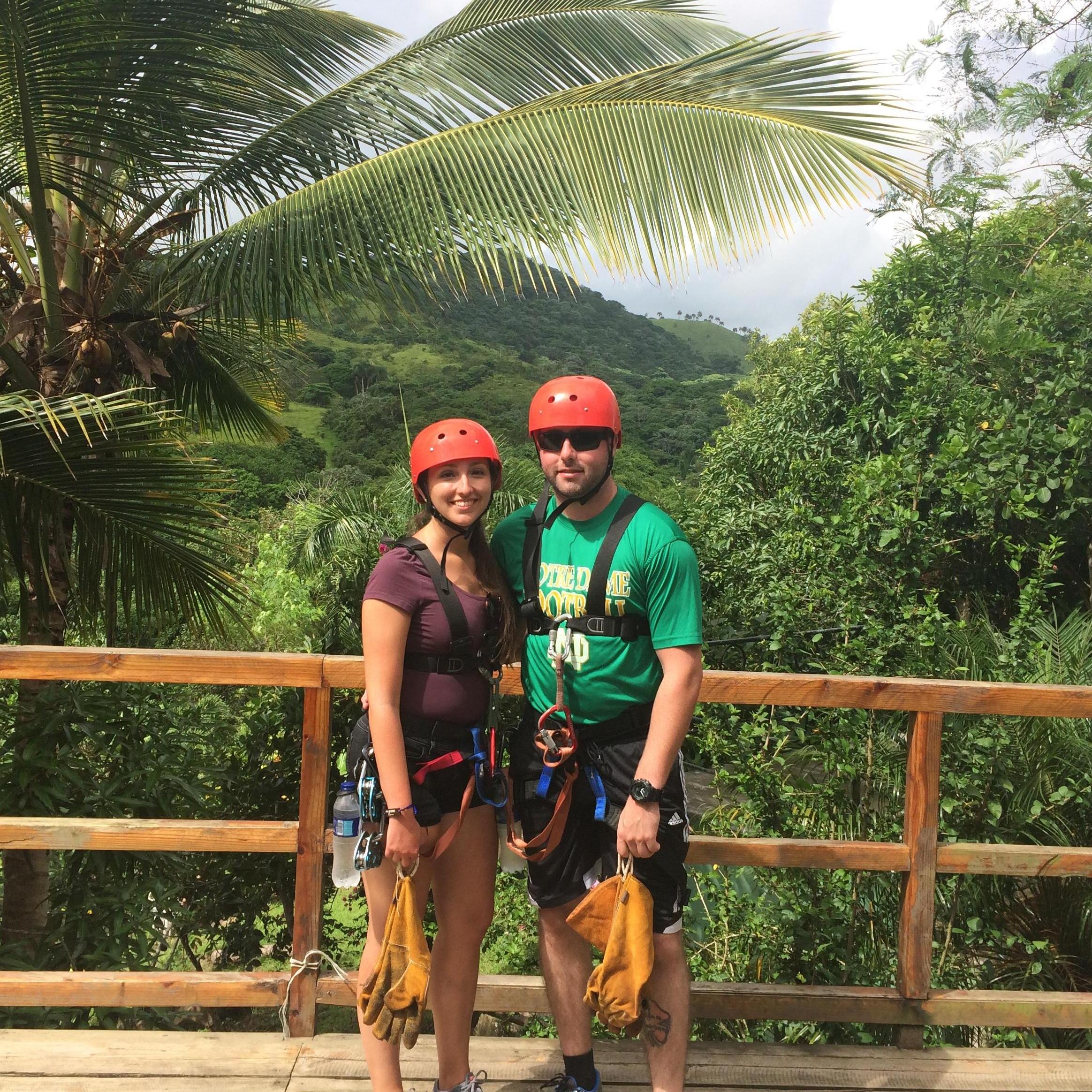 Ziplining in the Dominican Republic | Summer 2016
