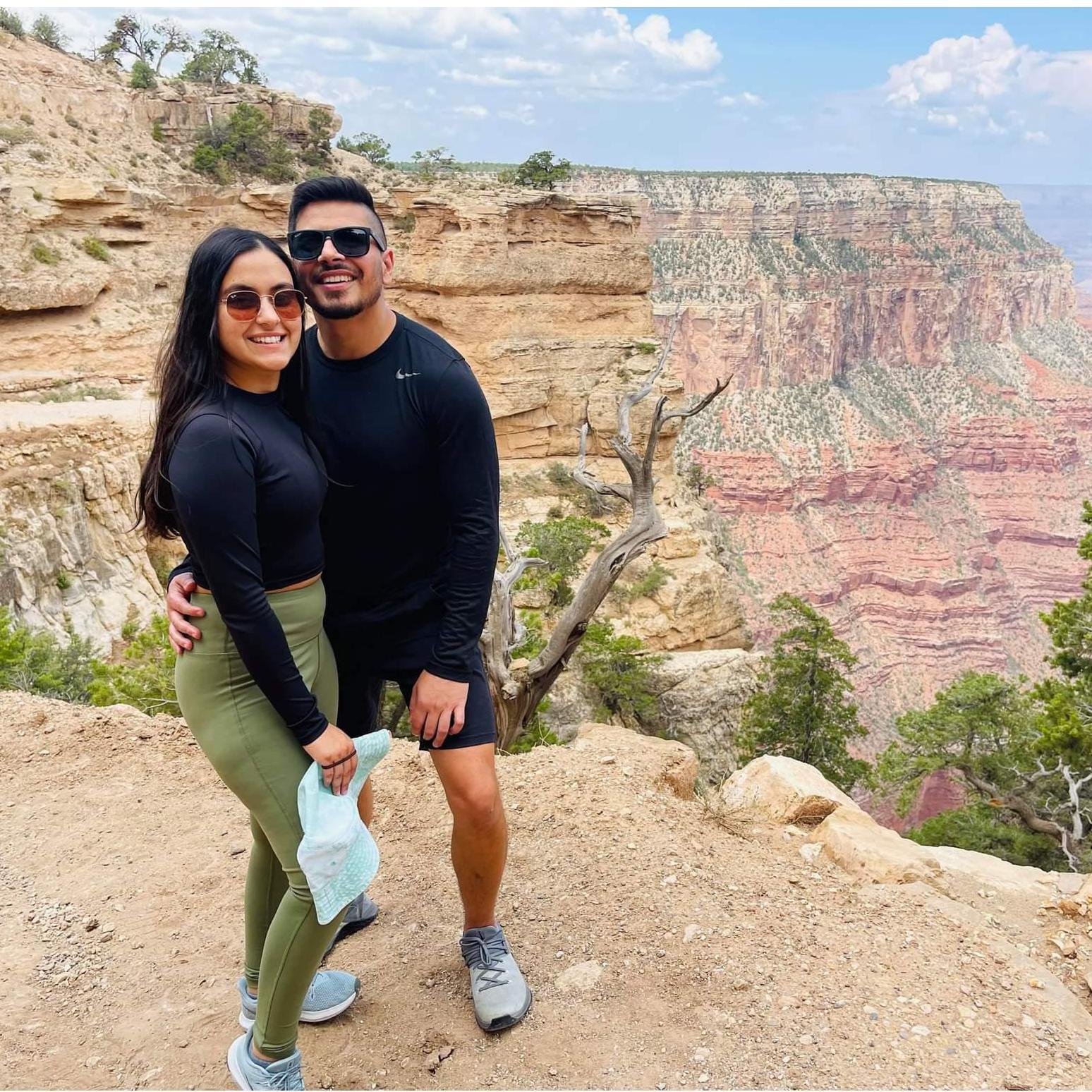 2021 - A long hike at Grand Canyon.
