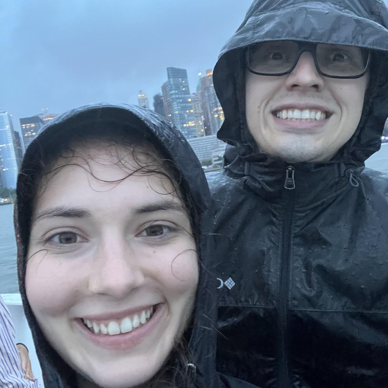 A little rainy outside