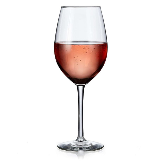 Libbey Entertaining Essentials All Purpose Wine Glasses, 17-Ounce, Set of 6, 17 oz, Clear