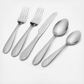Hoopla Frost 20-Piece Flatware Set, Service for 4
