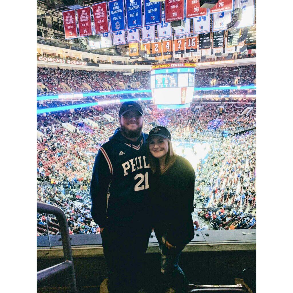 Philadelphia Sixers game versus Utah Jazz, 2017