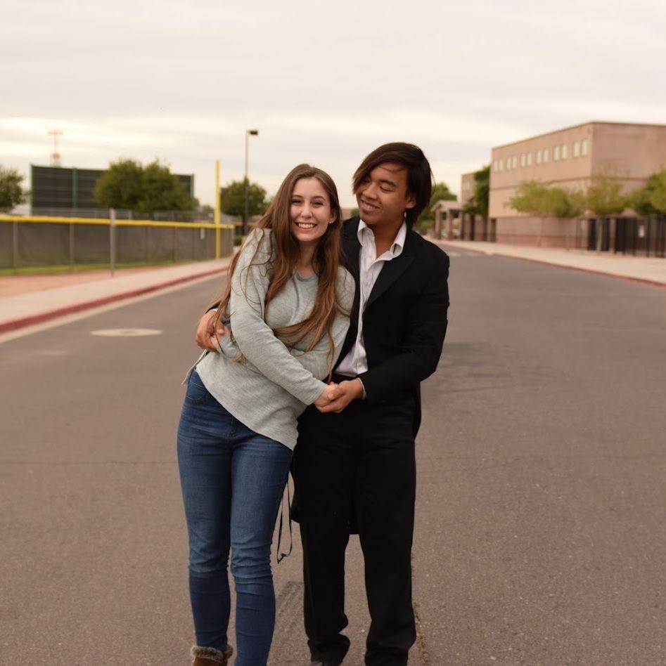 Monday November 27th, 2017. The first photo we ever took together before we started dating.