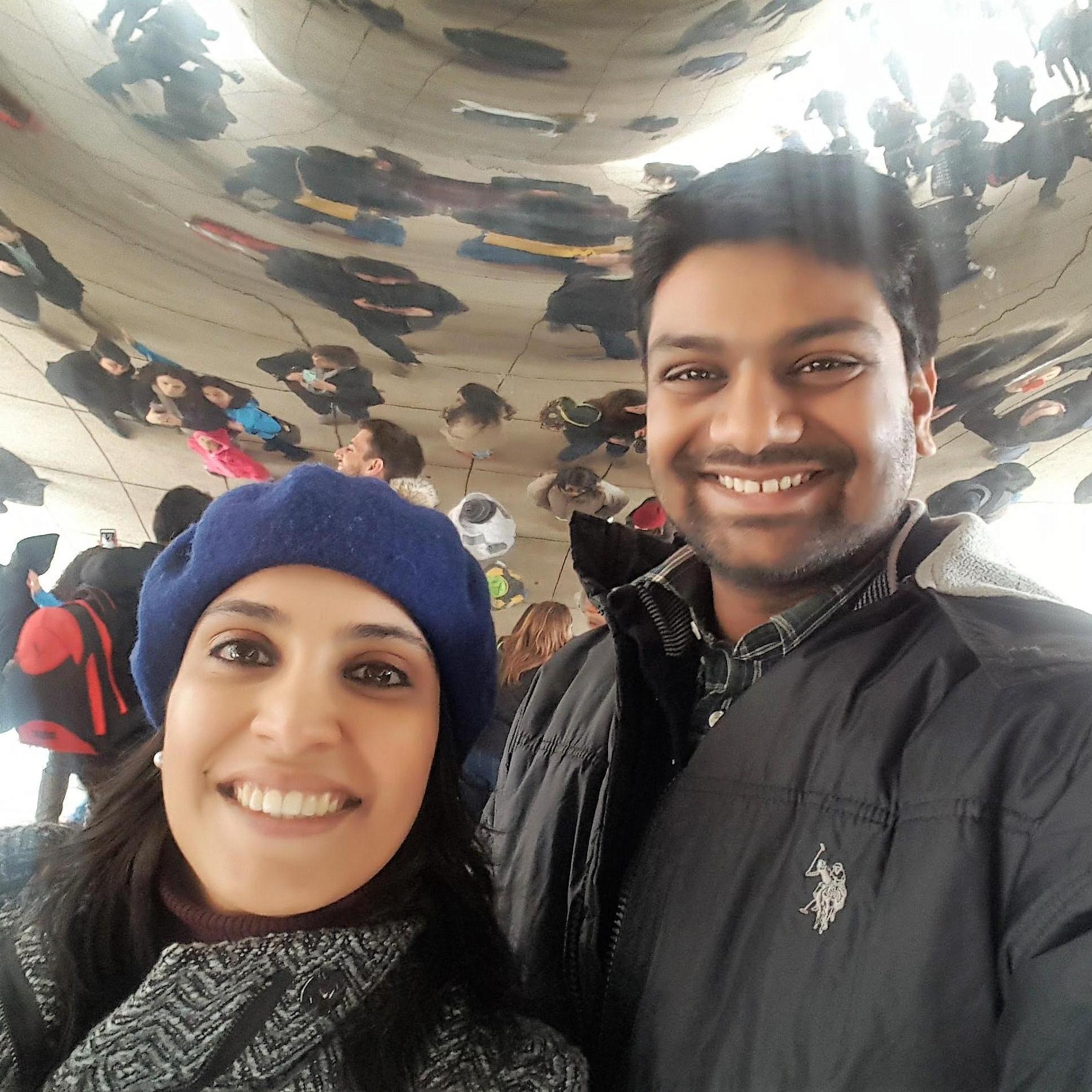 Chicago under the bean!