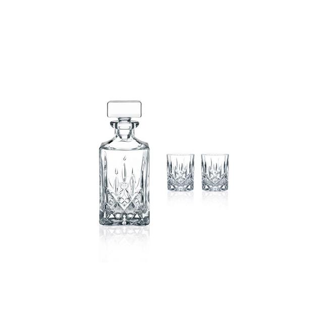 Nachtmann 3pc Whiskey Decanter Set