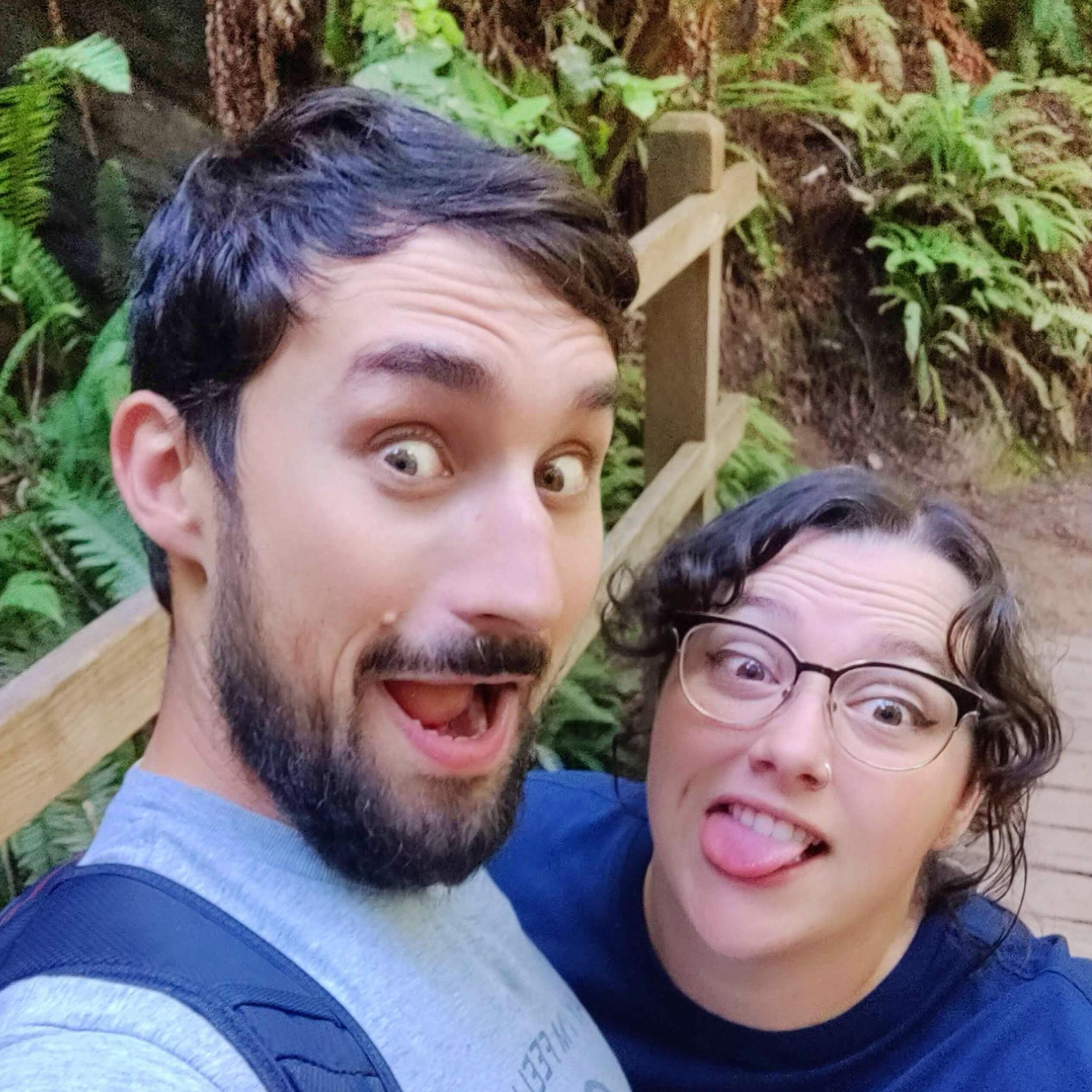 Getting silly in the Redwoods