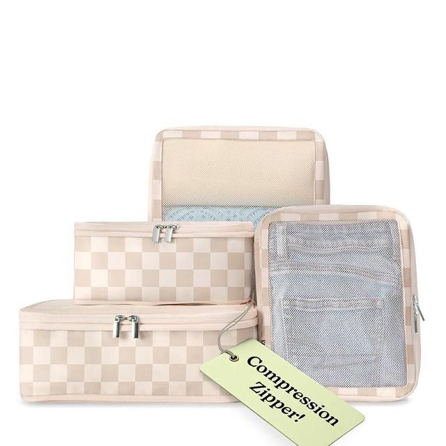 Vandel Space-Saving Compression Packing Cubes for Women, Men, Compressible Carry On Suit Case Organizer Luggage Packing Cubes for Travel Organizer Bags for Luggage and Backpacks, Suitcase Cube