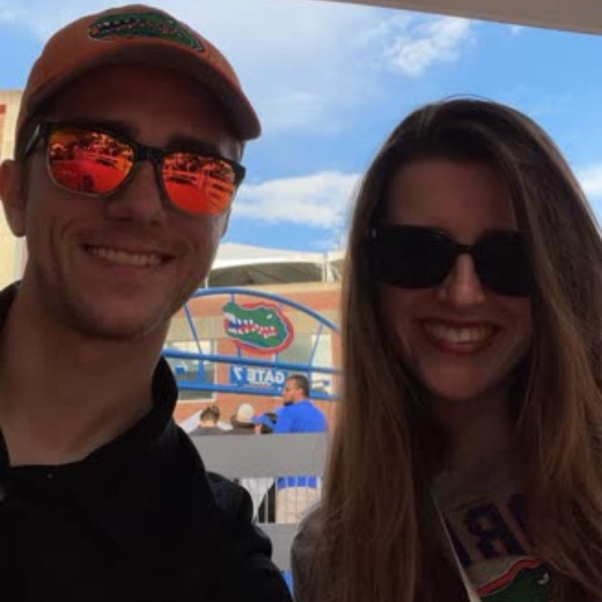 Erik and Haley go to a Gators Football Game! Erik graduated from UF!