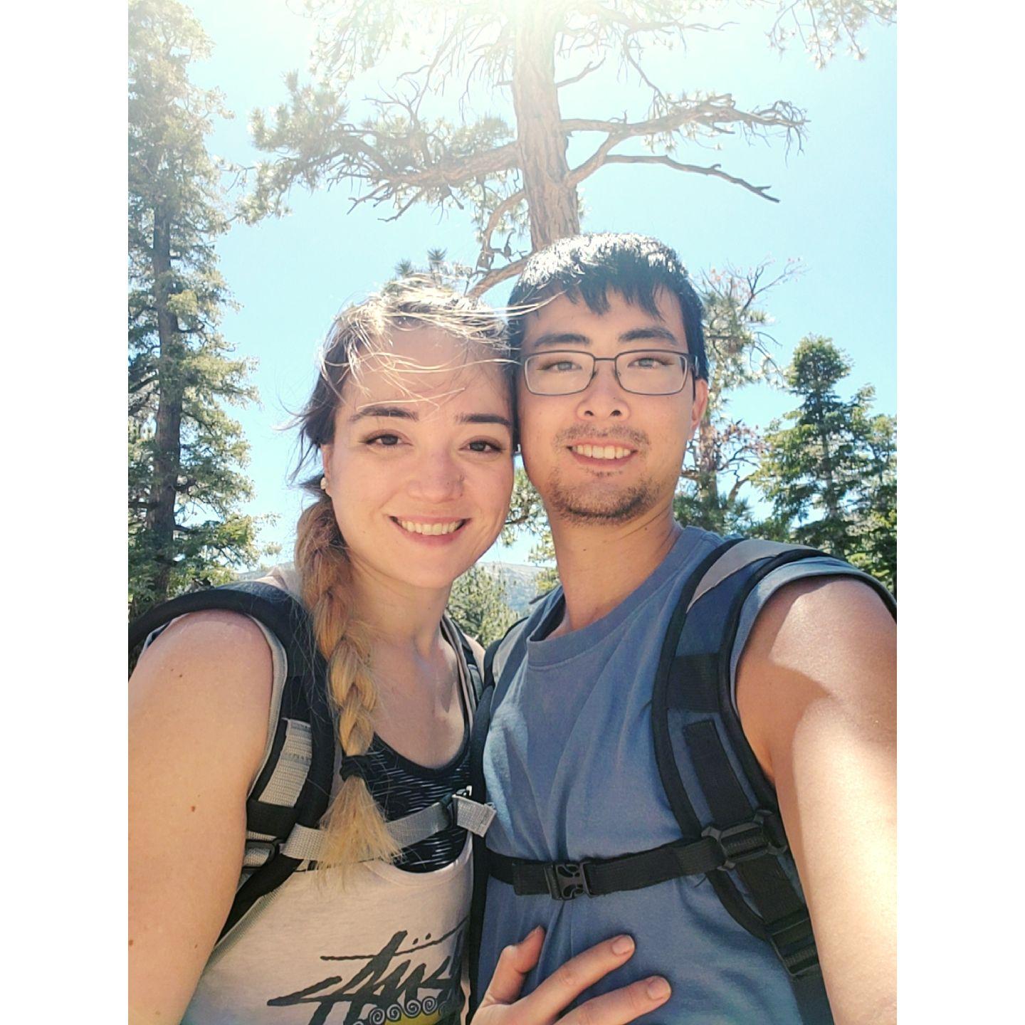 We take birthday hikes at Mount Charleston just to get away from it all.