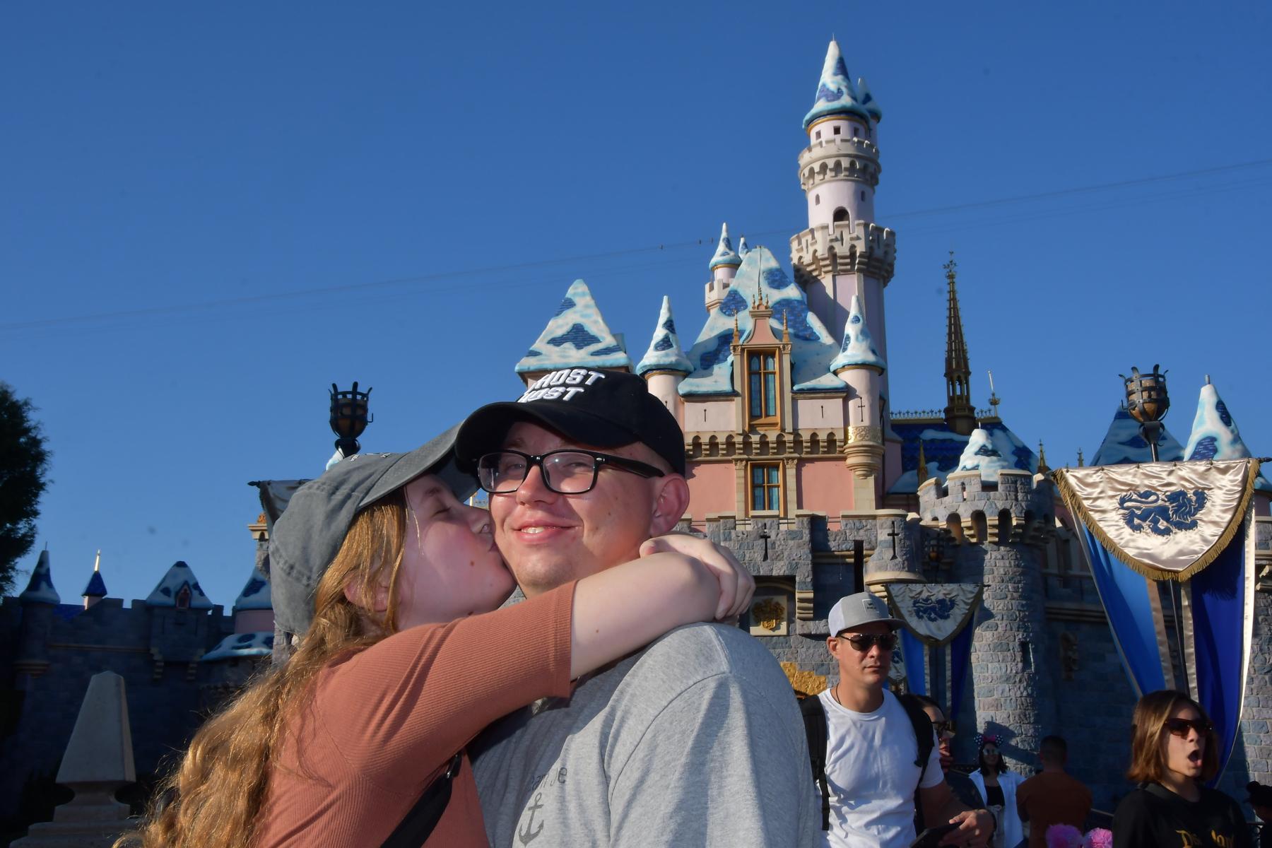 First time at Disney together