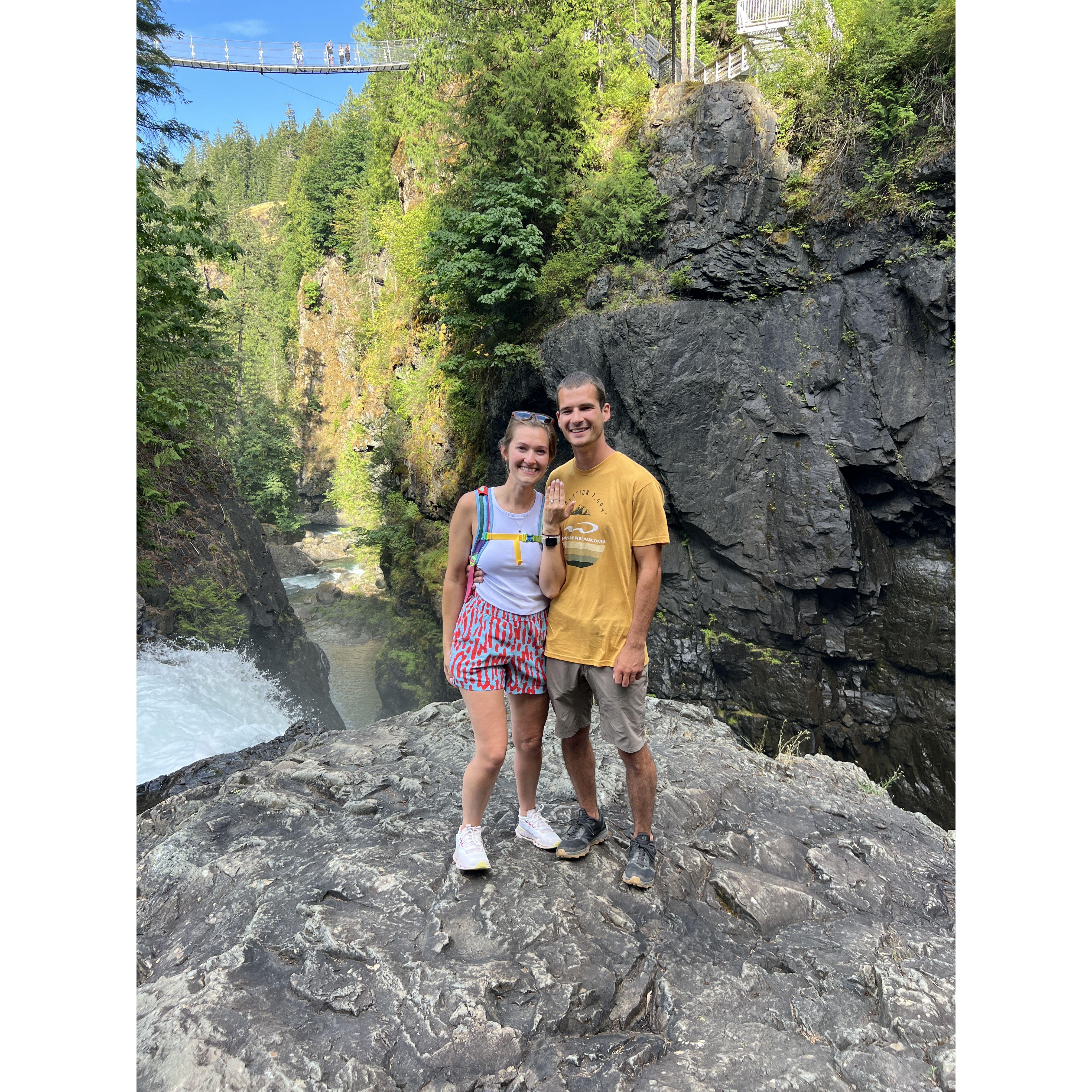 Elk Falls - We're engaged!!! 8/10/24