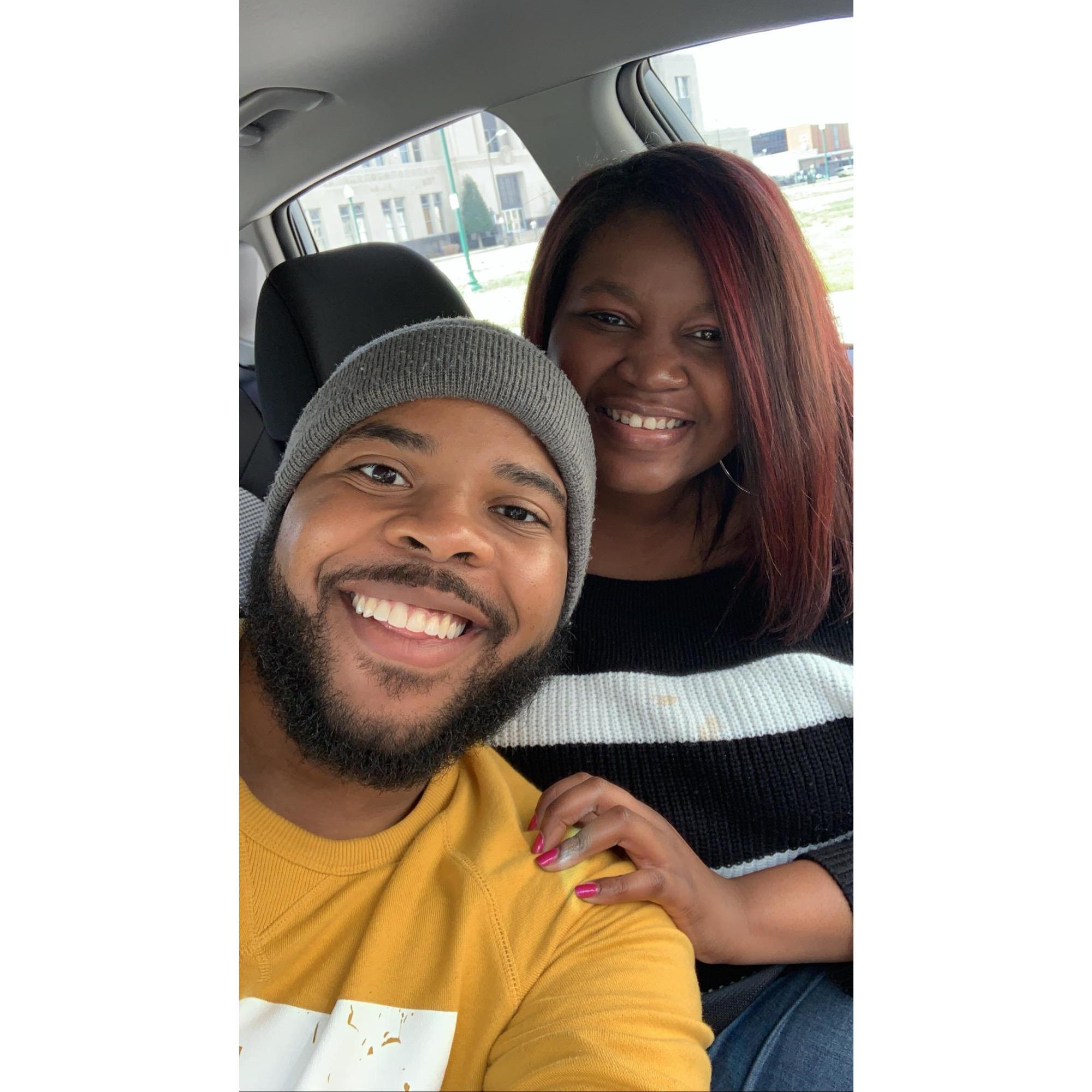 February 2020. Williamsburg, VA. Little did she know that he was going to propose less than an hour after!